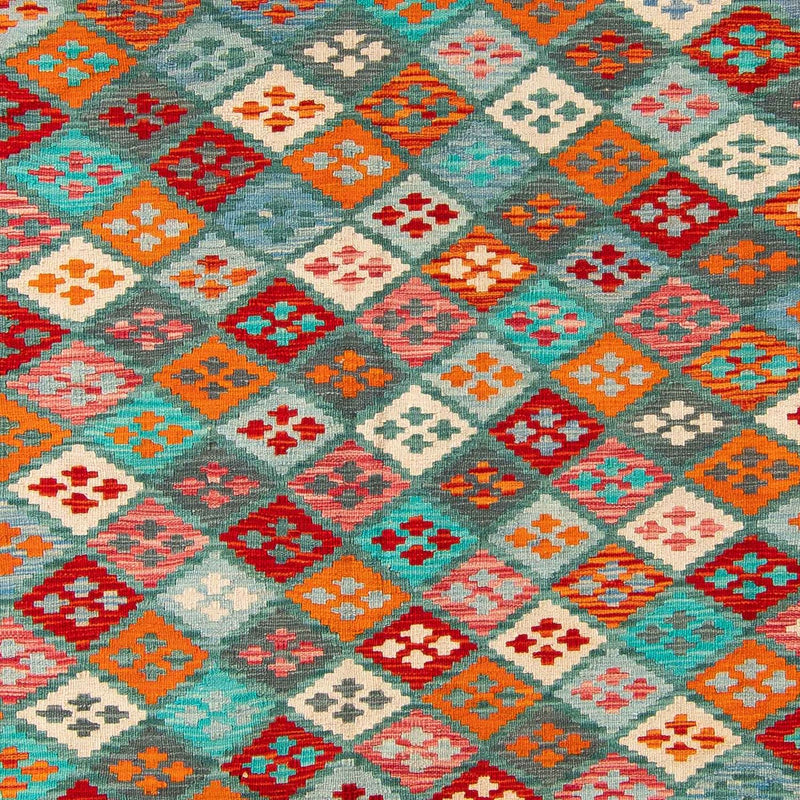 Tappeto Kelim - Splash - 305 x 202 cm - multicolore
