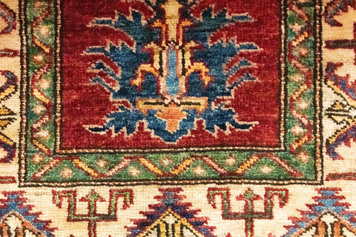 Tappeto Ziegler - Kazak - 96 x 57 cm - rosso