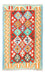 Tappeto Kelim - Splash - 154 x 99 cm - rosso scuro