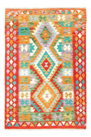 Tappeto Kelim - Splash - 154 x 102 cm - ruggine