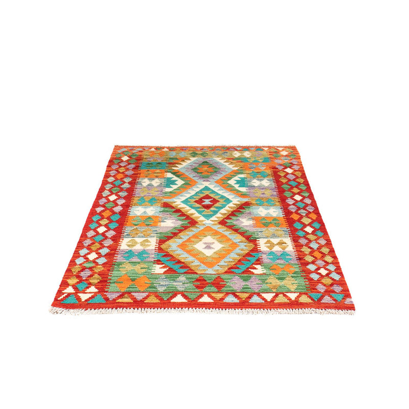 Tappeto Kelim - Splash - 154 x 102 cm - ruggine
