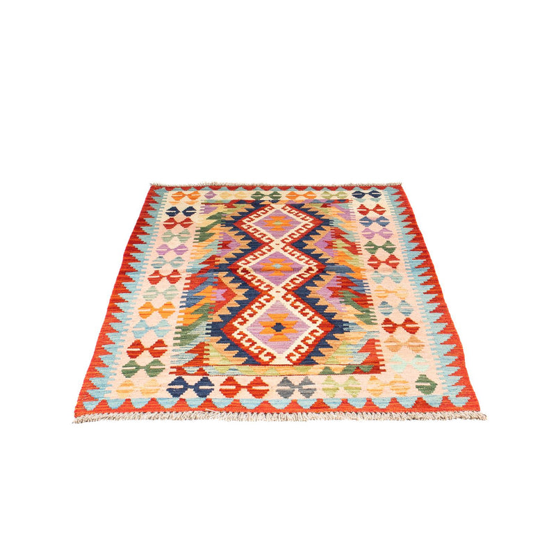 Tappeto Kelim - Splash - 157 x 101 cm - ruggine