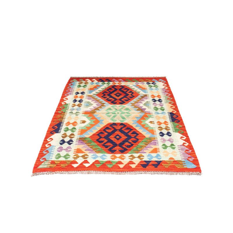 Tappeto Kelim - Splash - 148 x 104 cm - ruggine