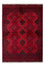 Tappeto afgano - Kunduz - 199 x 126 cm - rosso scuro
