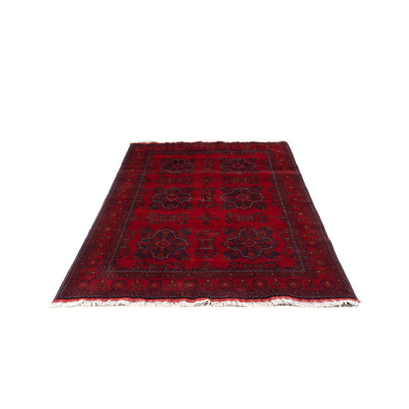 Tappeto afgano - Kunduz - 219 x 126 cm - rosso scuro