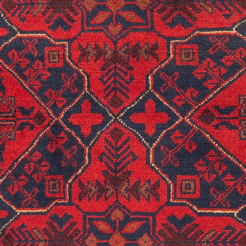 Tappeto afgano - Kunduz - 125 x 78 cm - rosso scuro