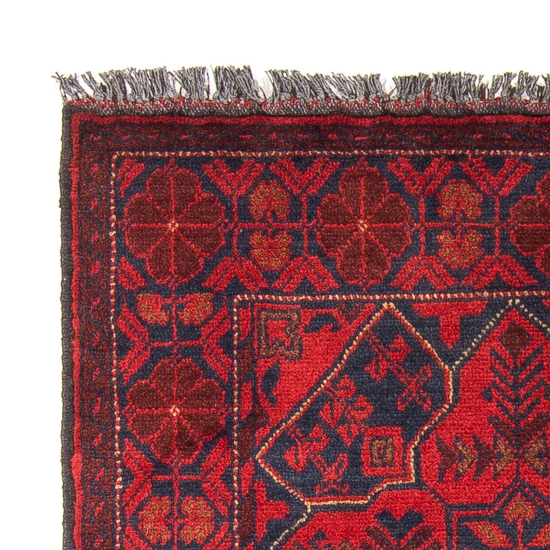 Tappeto afgano - Kunduz - 125 x 78 cm - rosso scuro