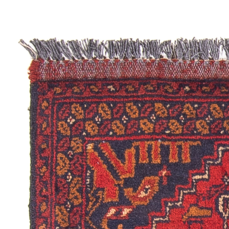 Tappeto afgano - Kunduz - 102 x 52 cm - rosso scuro