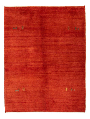 Tappeto Gabbeh - Loribaft Persero - 182 x 130 cm - rosso scuro