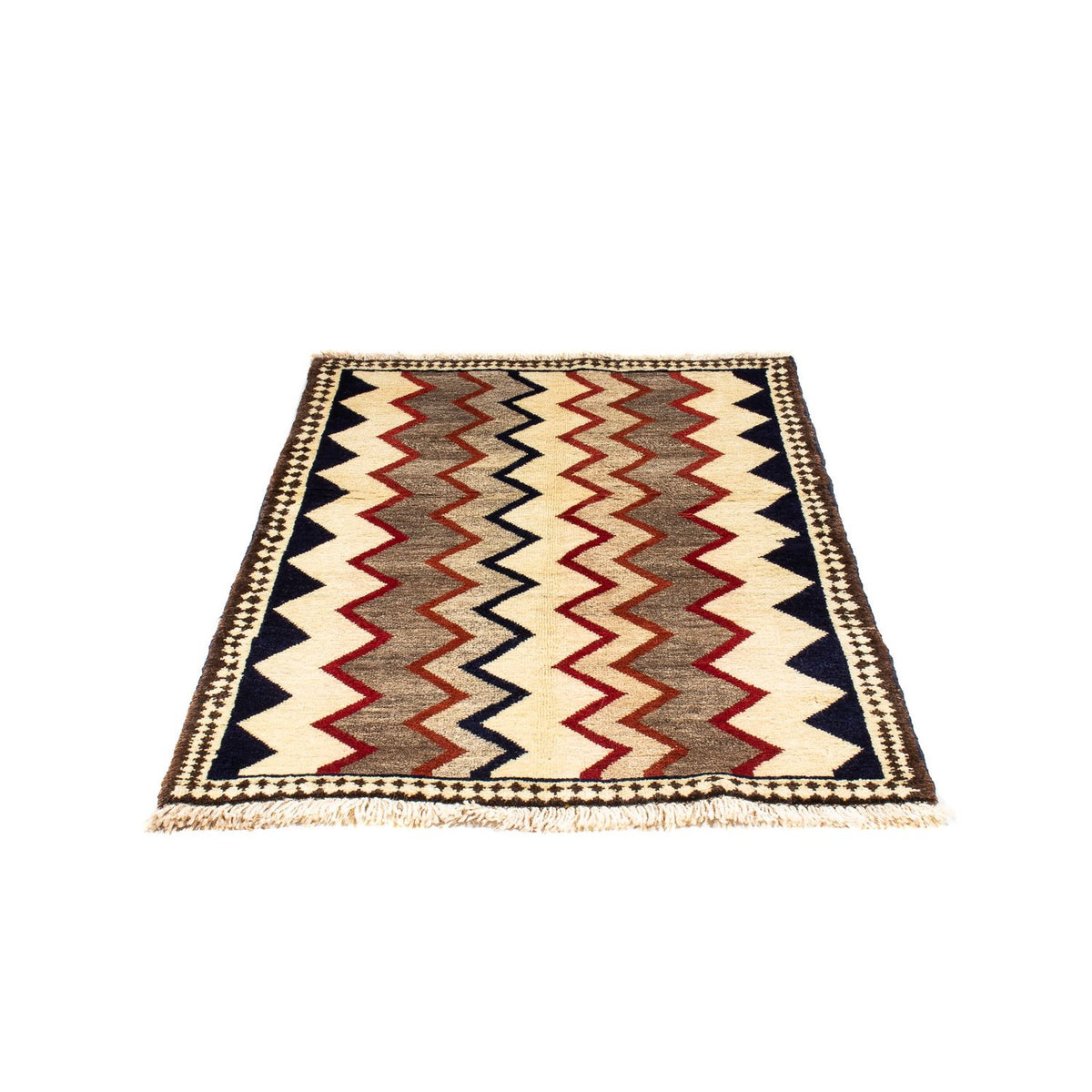 Tappeto Gabbeh - Persero - 142 x 91 cm - multicolore