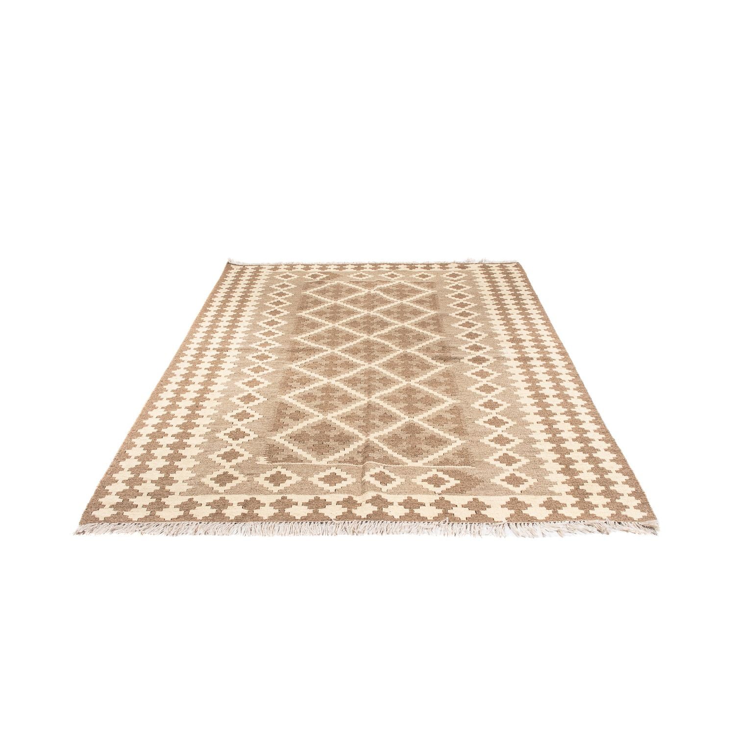 Tappeto Kelim - Orientale - 218 x 163 cm - marrone chiaro