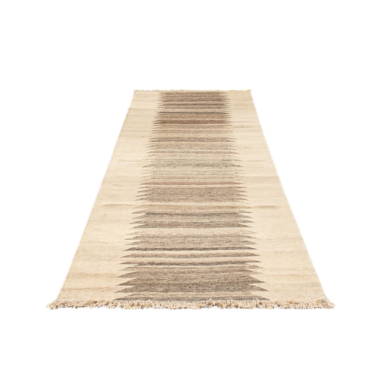Tappeto corsia Tappeto Kelim - Orientale - 293 x 96 cm - beige