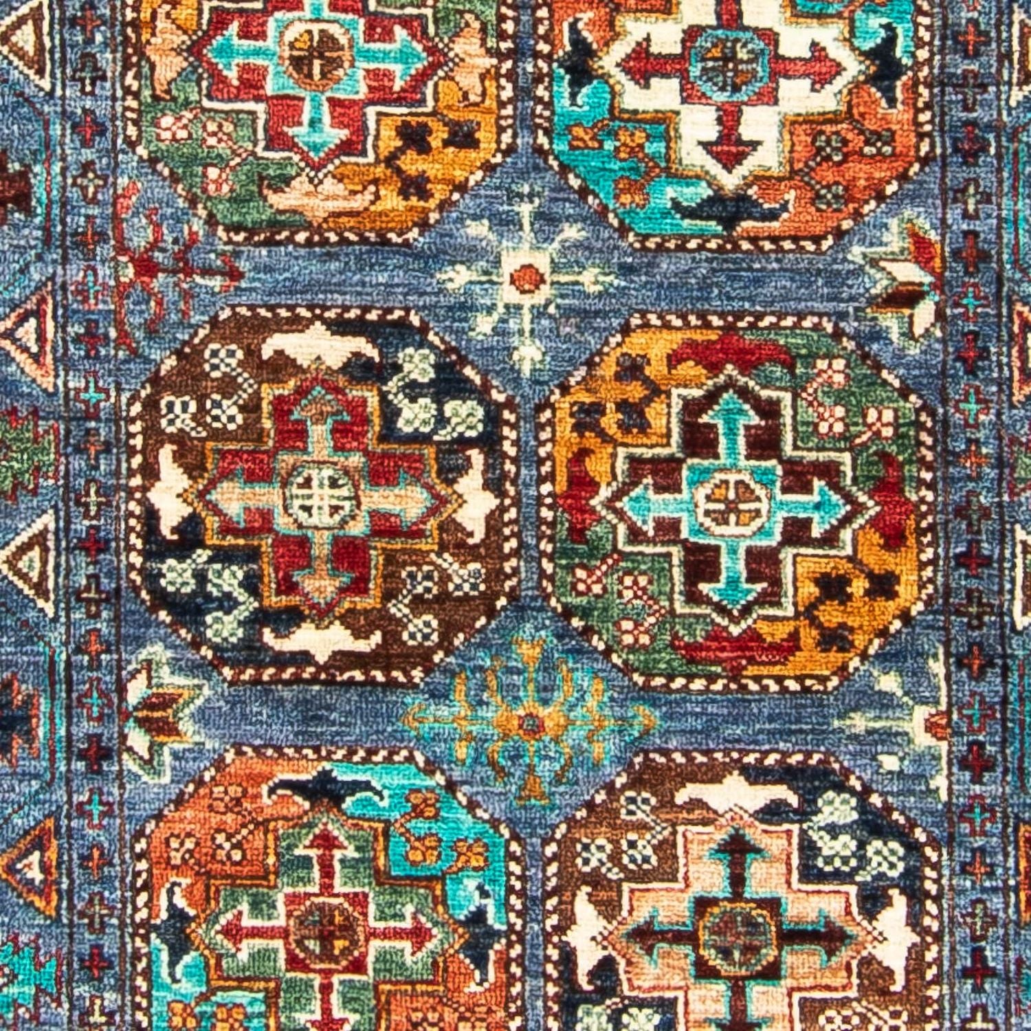 Tappeto corsia Tappeto Ziegler - Ariana - 304 x 84 cm - blu