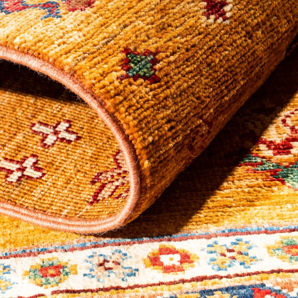 Tappeto corsia Tappeto Ziegler - Shal - 215 x 74 cm - arancione