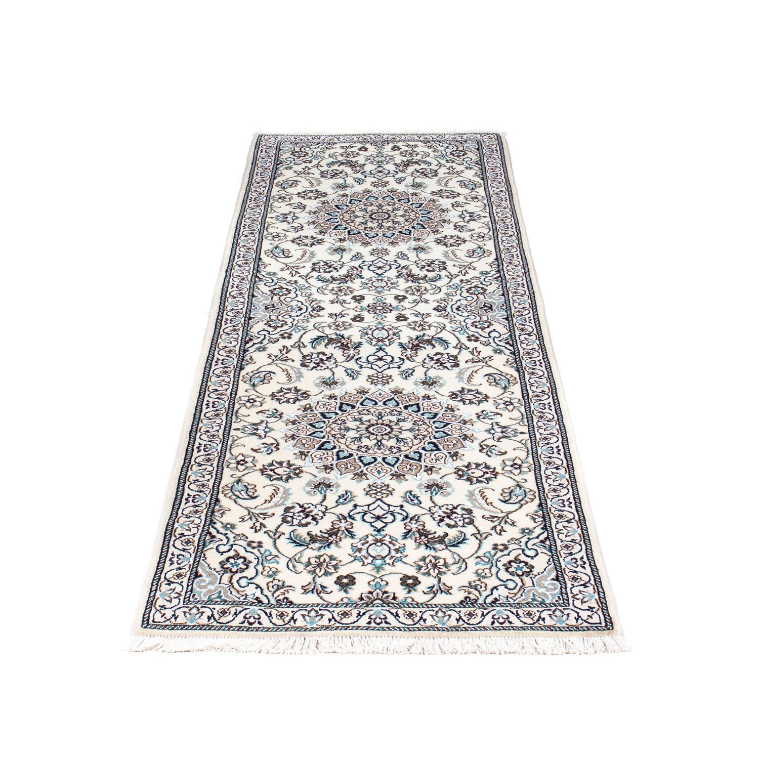 Tappeto corsia Tappeto Persero - Nain - Reale - 200 x 62 cm - beige