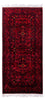 Tappeto afgano - Kunduz - 203 x 102 cm - rosso scuro