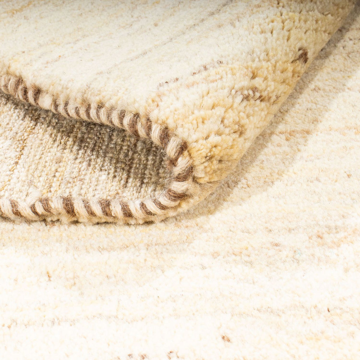 Tappeto Gabbeh - Persero - 149 x 108 cm - beige chiaro