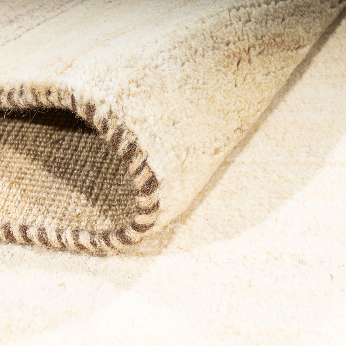 Tappeto Gabbeh - Persero - 154 x 95 cm - beige chiaro