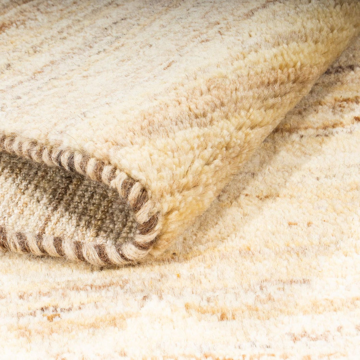 Tappeto Gabbeh - Persero - 150 x 92 cm - beige chiaro