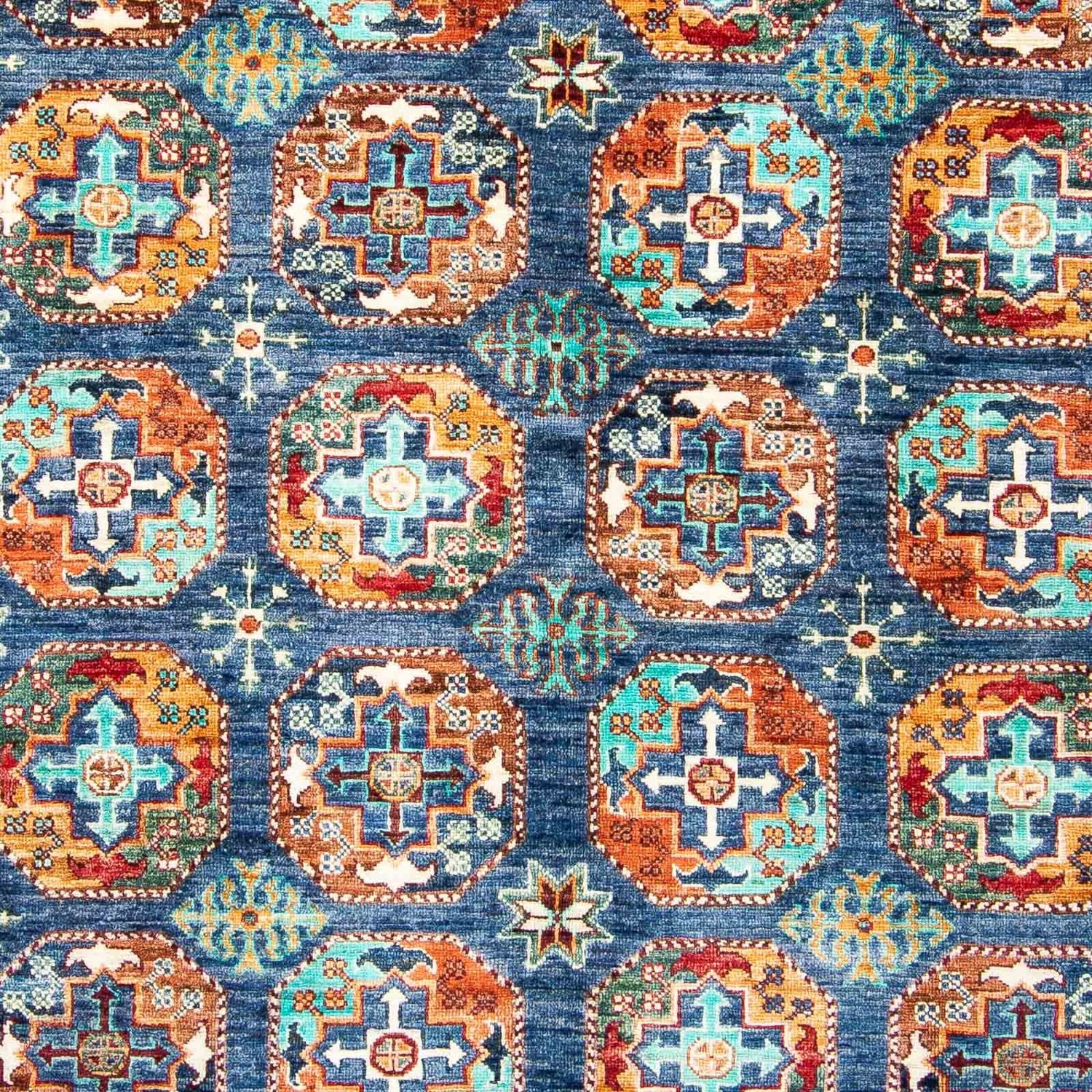 Tappeto Ziegler - Ariana - 258 x 175 cm - blu scuro
