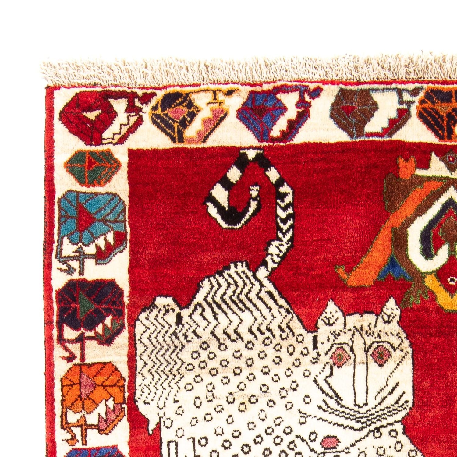 Tappeto Persero - Nomade - 204 x 135 cm - rosso scuro
