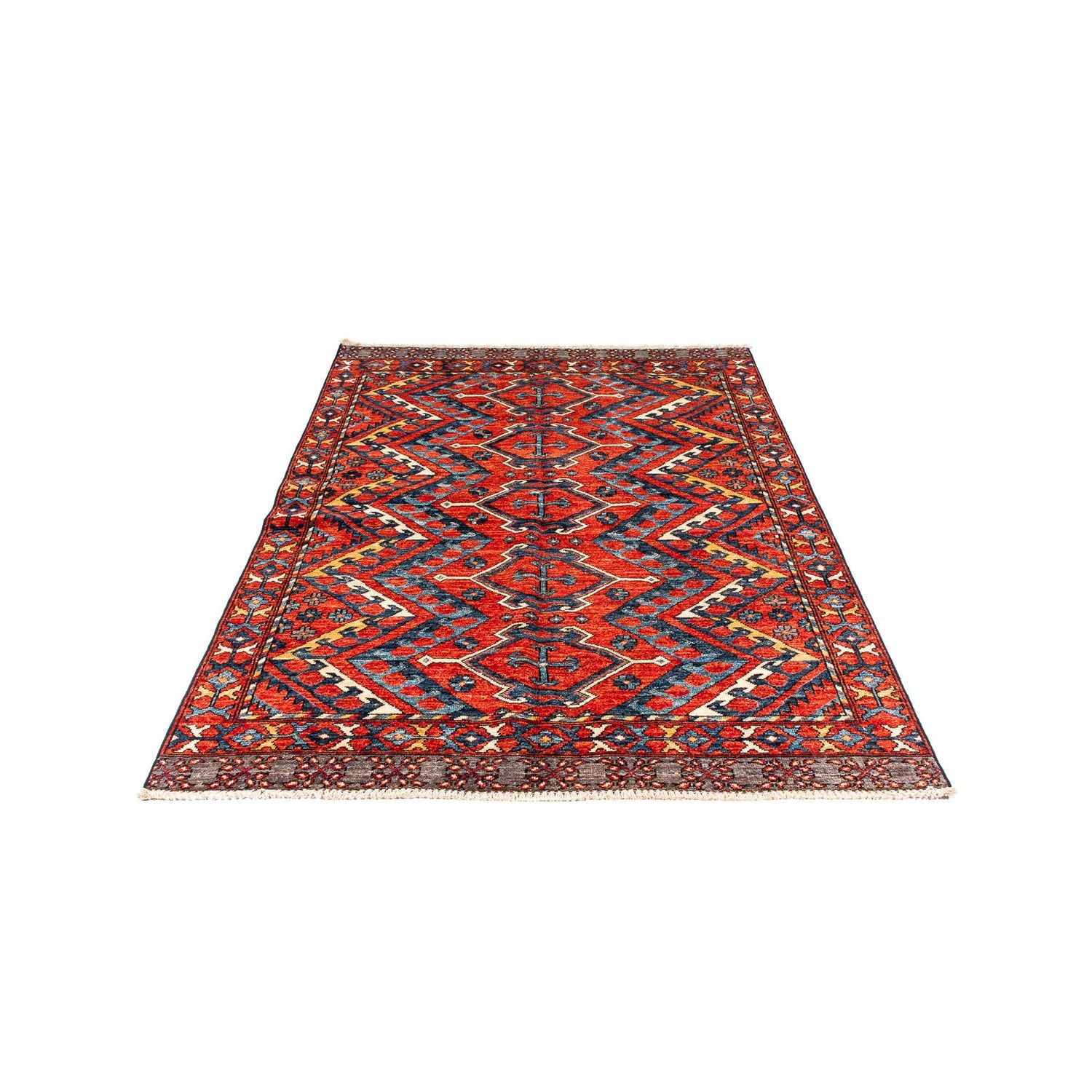 Tappeto afgano - 182 x 118 cm - multicolore