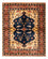 Tappeto afgano - 200 x 152 cm - blu scuro