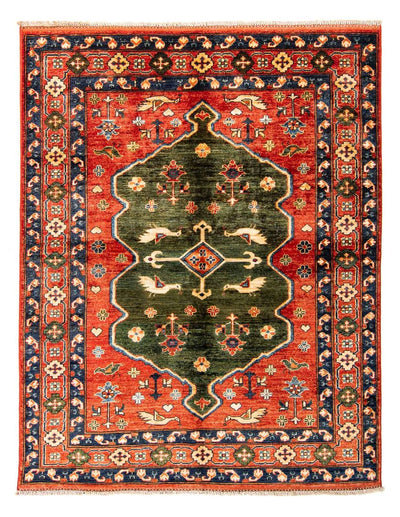 Tappeto afgano 150x195cm - Tappeto orientale - rosso