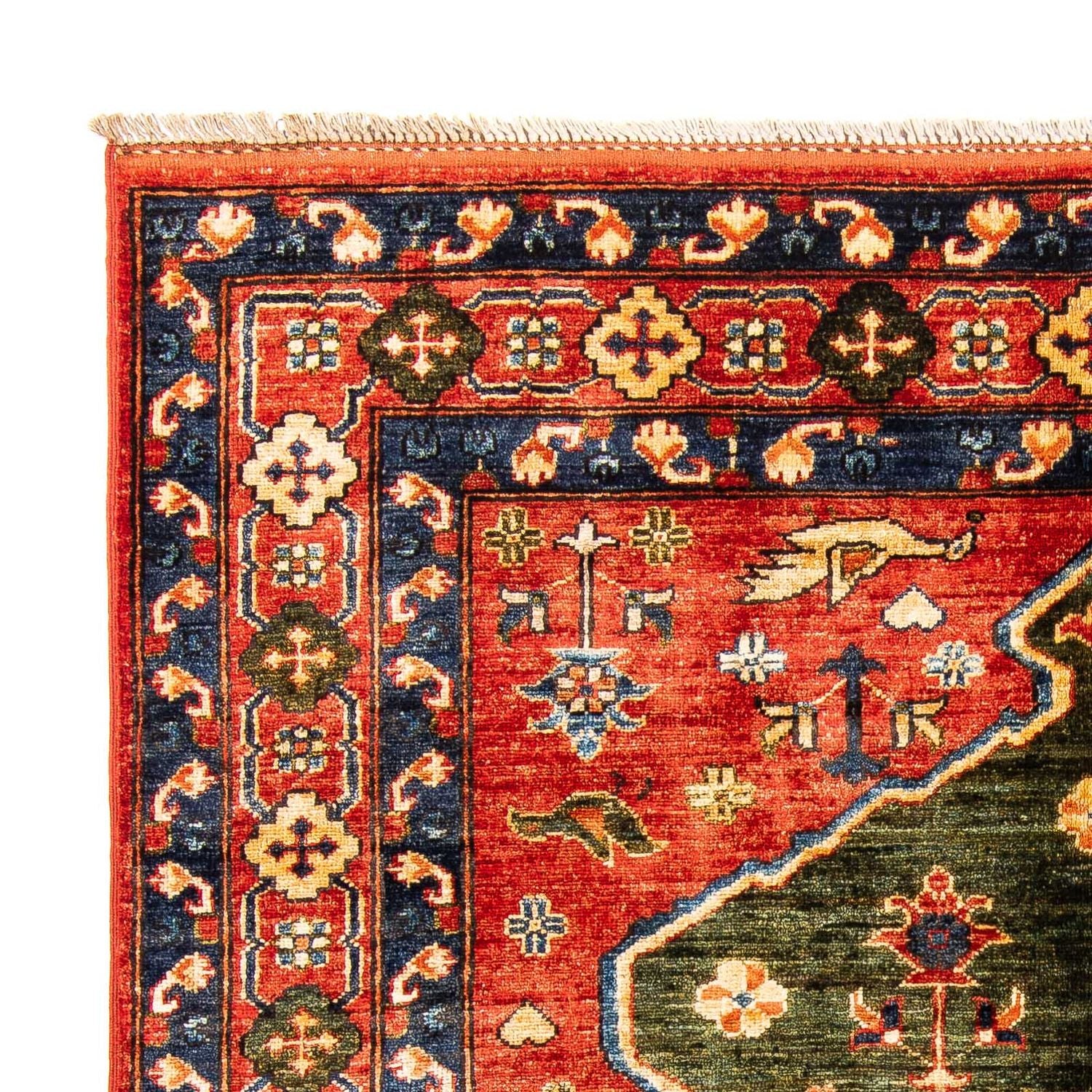 Tappeto afgano - 195 x 150 cm - rosso