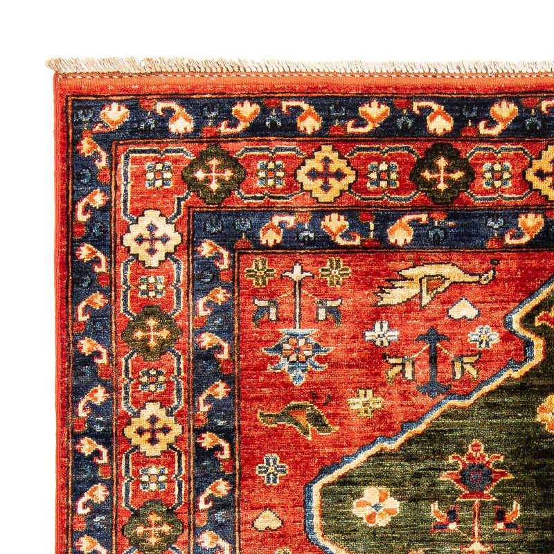 Tappeto afgano - 195 x 150 cm - rosso