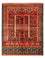 Tappeto afgano - 196 x 158 cm - rosso