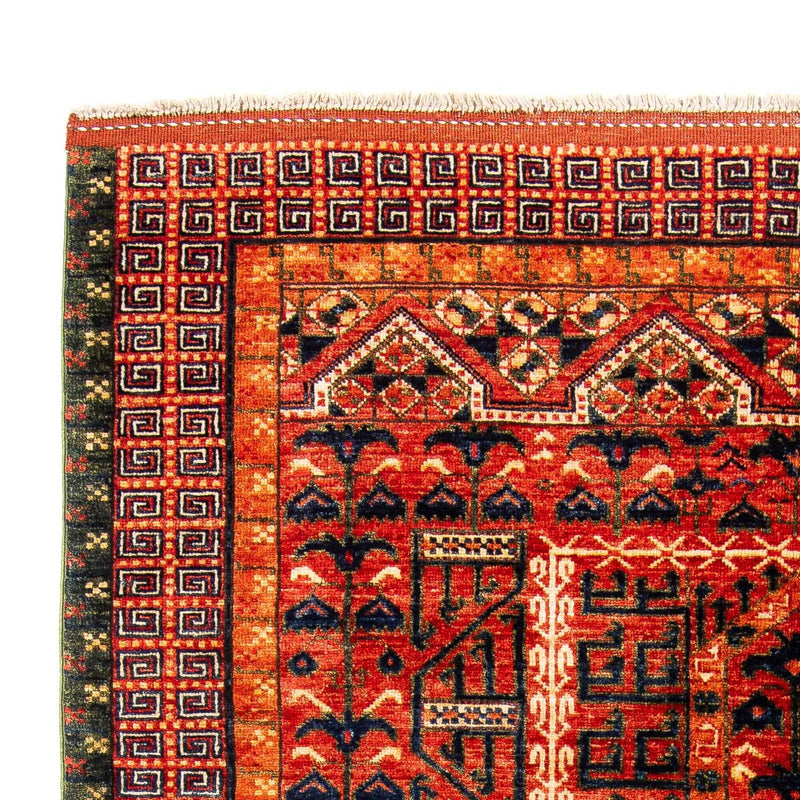 Tappeto afgano - 196 x 158 cm - rosso