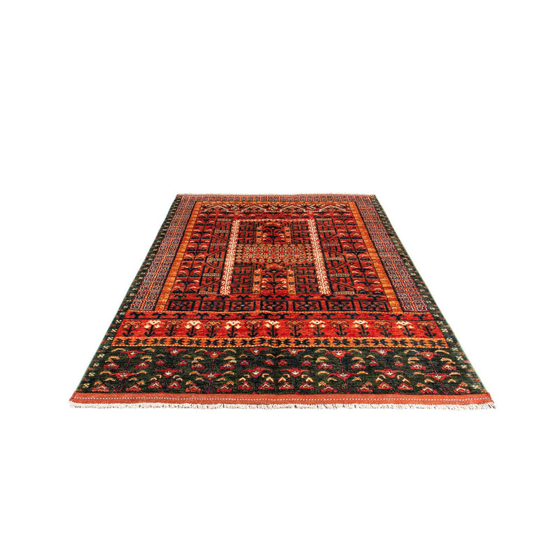 Tappeto afgano - 196 x 158 cm - rosso