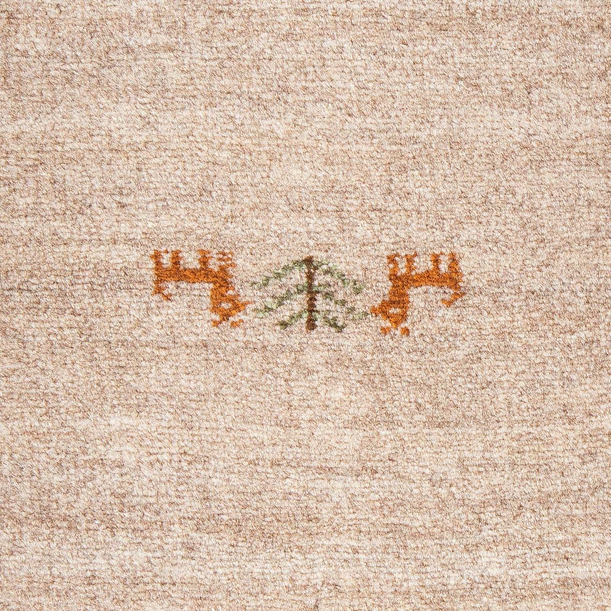 Tappeto Gabbeh - Loribaft Persero - 60 x 40 cm - cioccolato chiaro