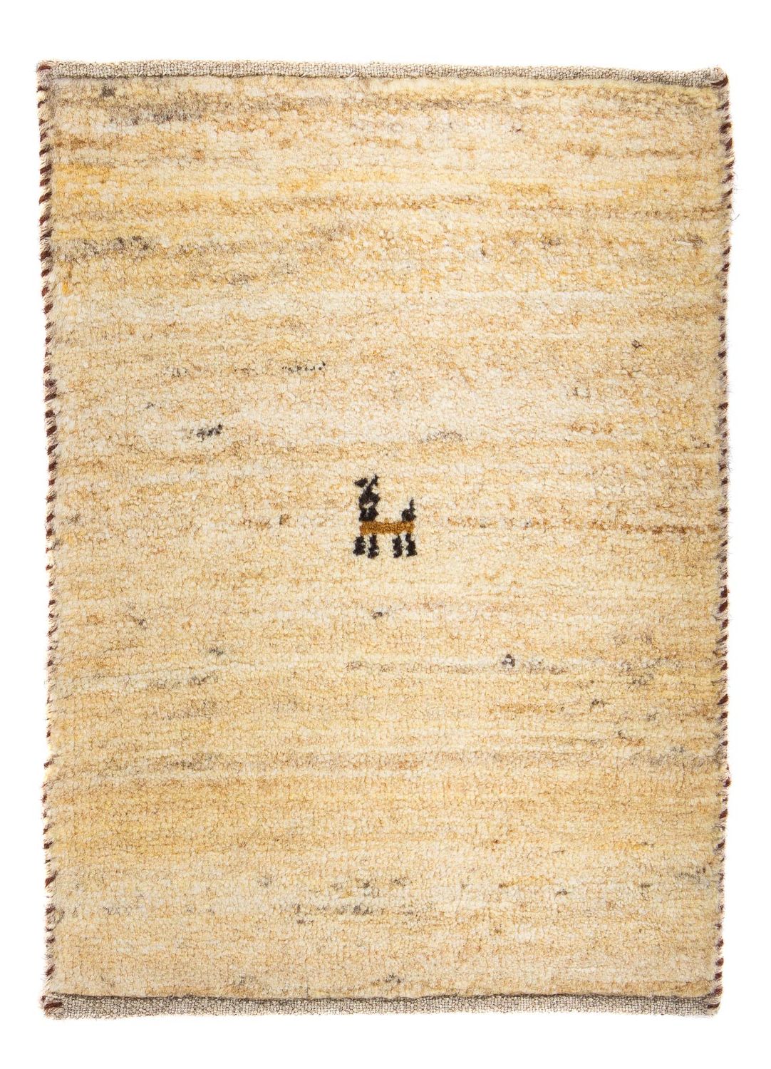 Tappeto Gabbeh - Loribaft Persero - 60 x 40 cm - beige