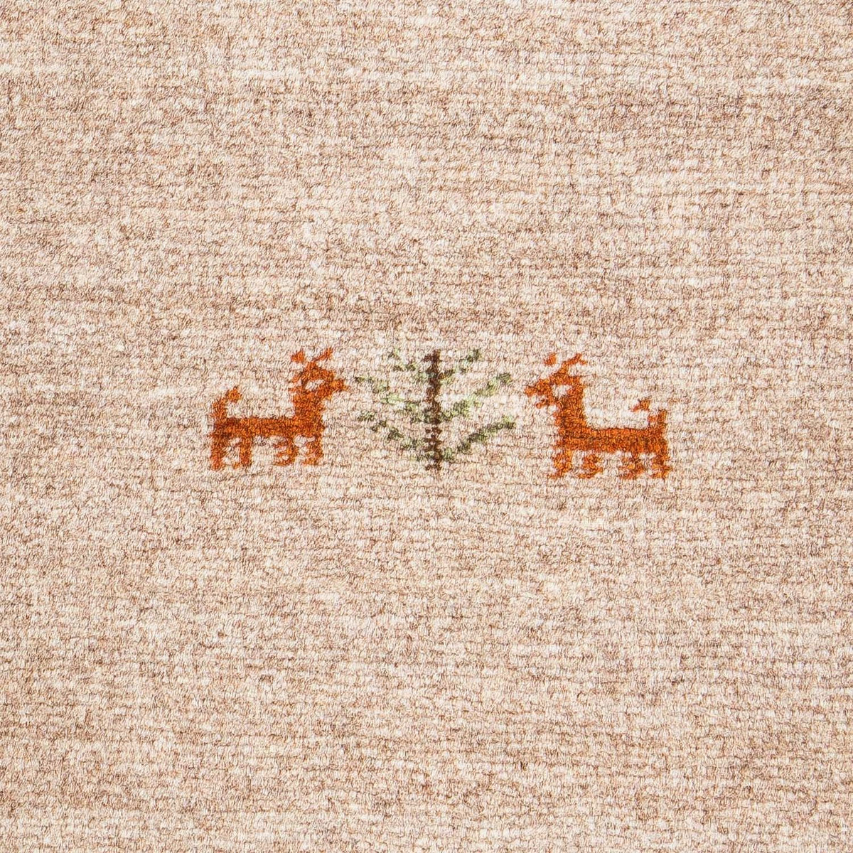 Tappeto Gabbeh - Loribaft Persero - 60 x 40 cm - cioccolato chiaro