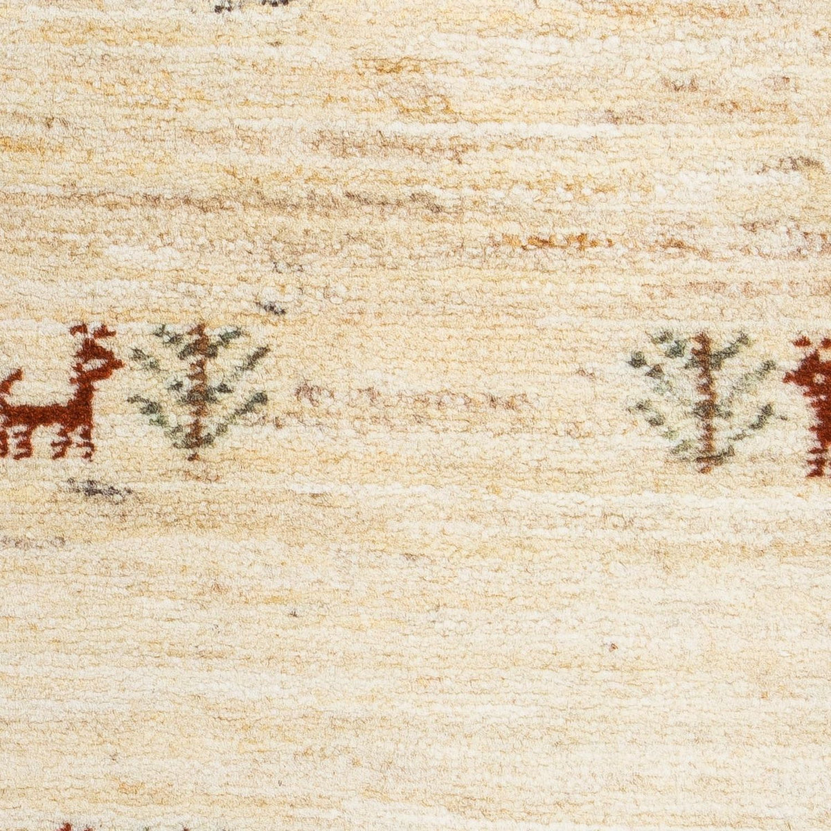 Tappeto Gabbeh - Loribaft Persero - 60 x 40 cm - beige