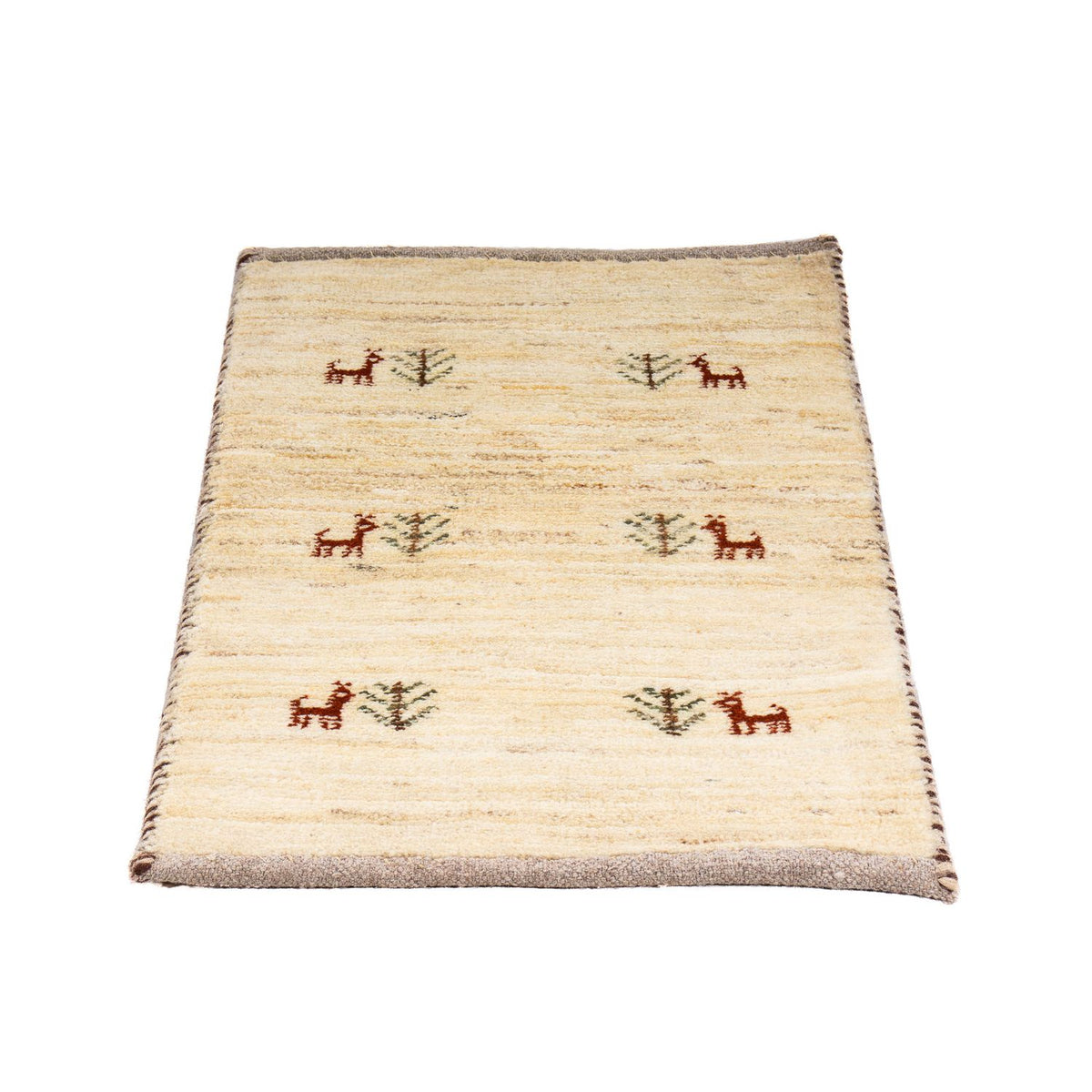 Tappeto Gabbeh - Loribaft Persero - 60 x 40 cm - beige