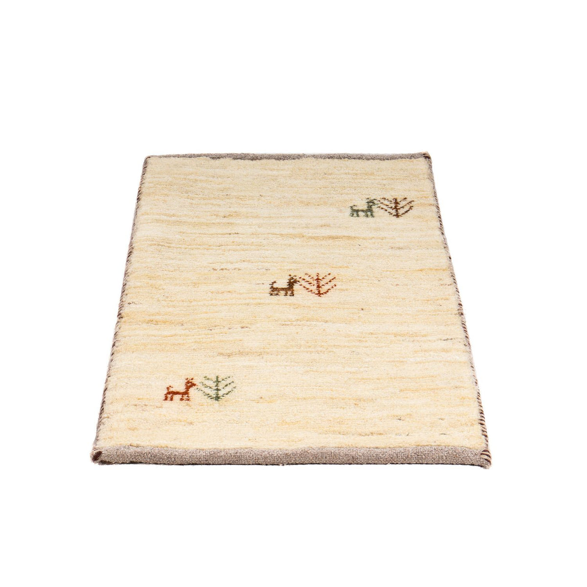 Tappeto Gabbeh - Loribaft Persero - 60 x 40 cm - beige
