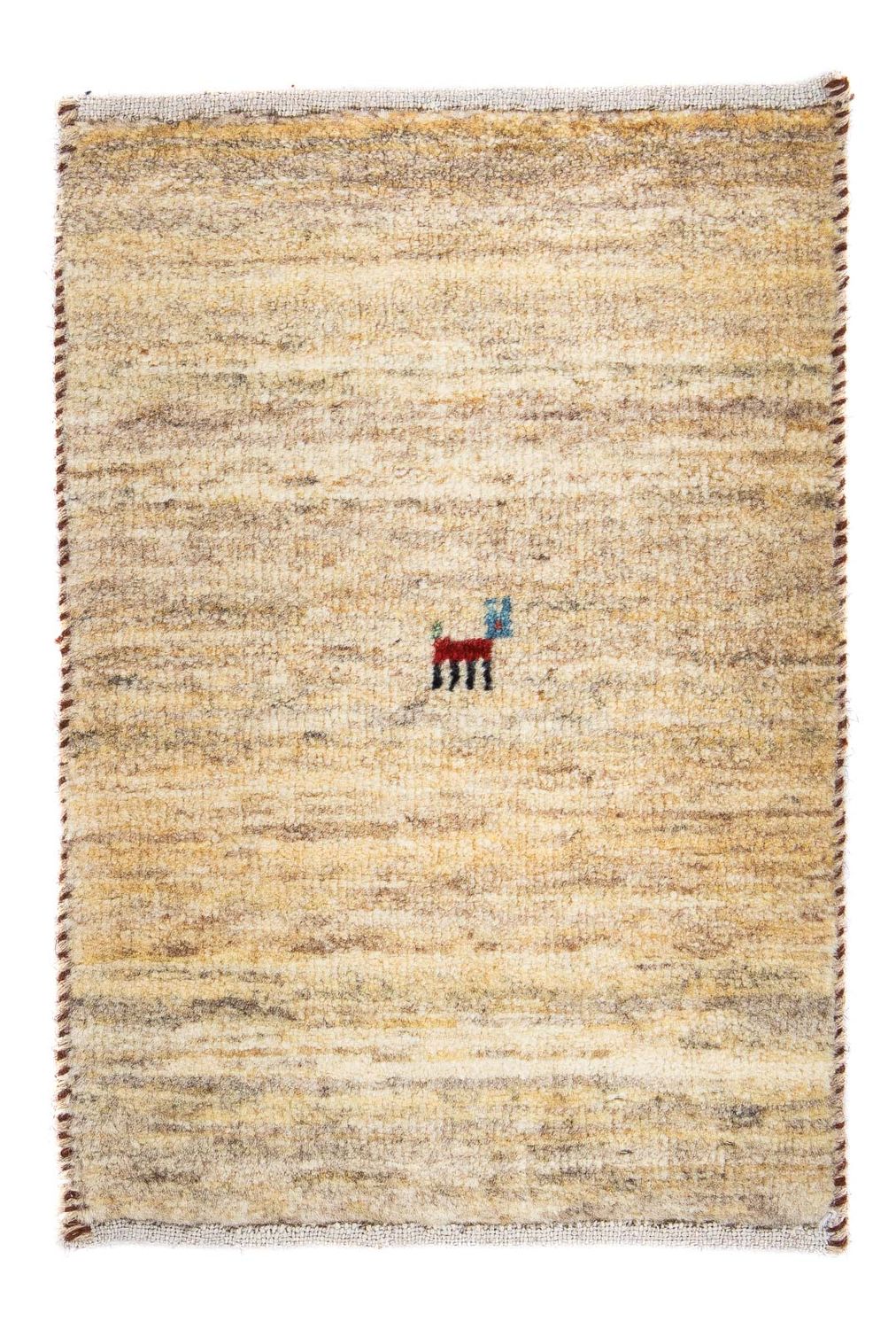 Tappeto Gabbeh - Loribaft Persero - 60 x 40 cm - beige