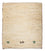 Tappeto Gabbeh - Loribaft Persero quadrato  - 45 x 40 cm - beige