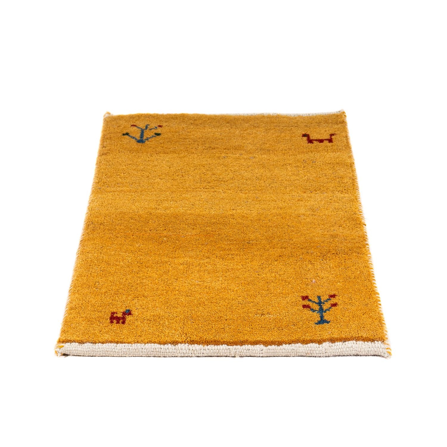 Tappeto Gabbeh - Loribaft Persero - 60 x 40 cm - arancione