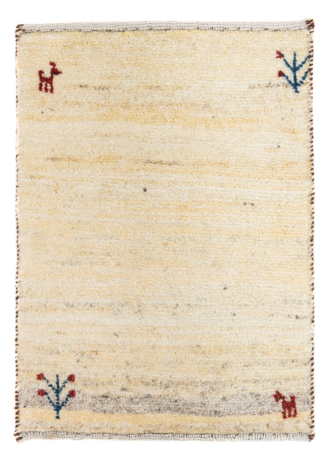 Tappeto Gabbeh - Loribaft Persero - 60 x 40 cm - beige