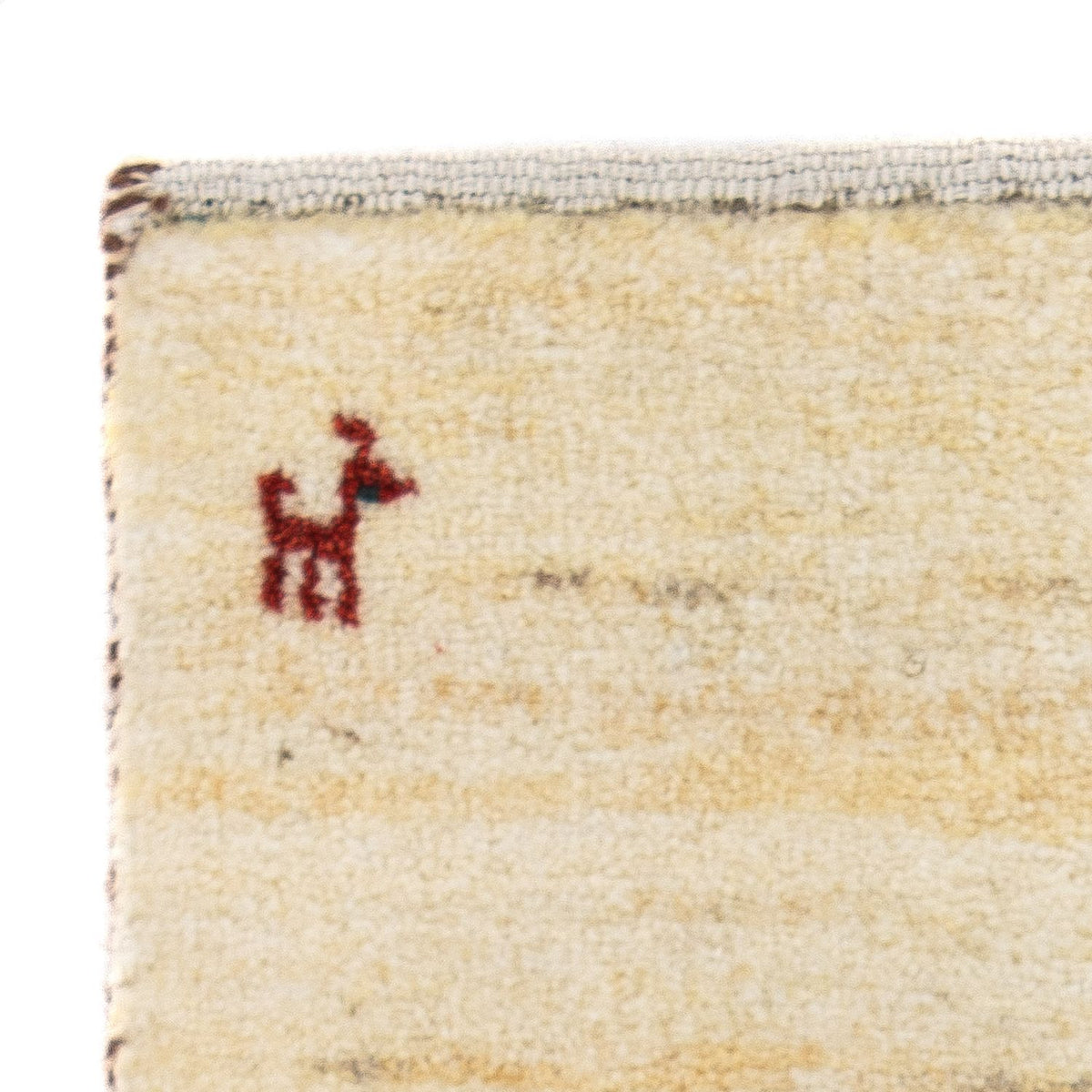 Tappeto Gabbeh - Loribaft Persero - 60 x 40 cm - beige