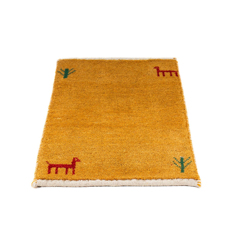 Tappeto Gabbeh - Loribaft Persero - 60 x 40 cm - arancione