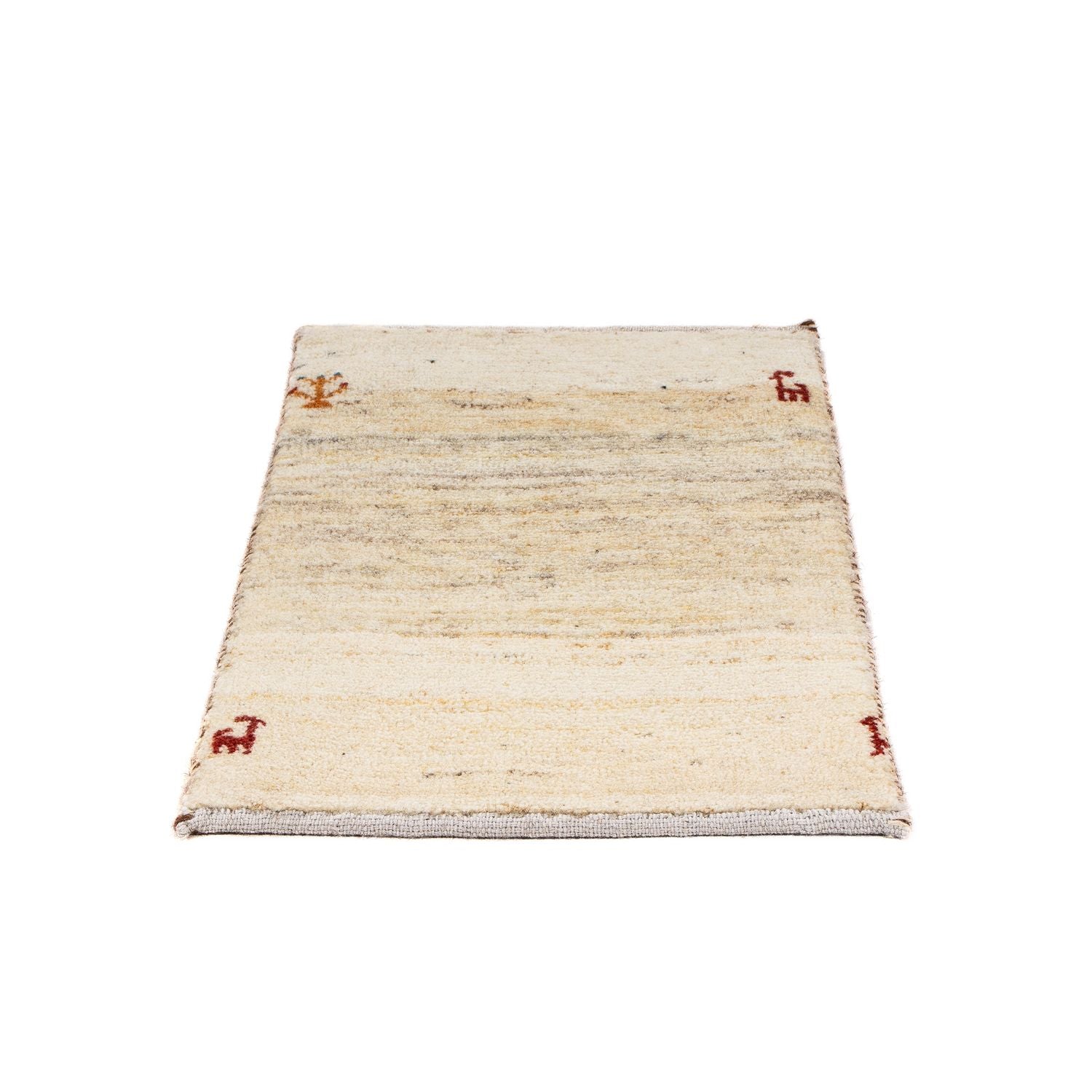 Tappeto Gabbeh - Loribaft Persero - 60 x 40 cm - beige