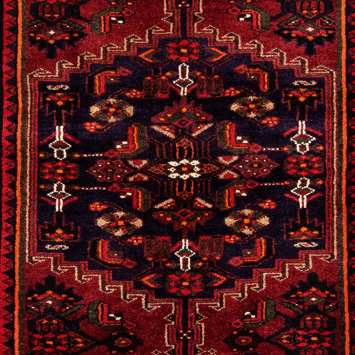 Tappeto Persero - Nomade - 226 x 146 cm - rosso scuro