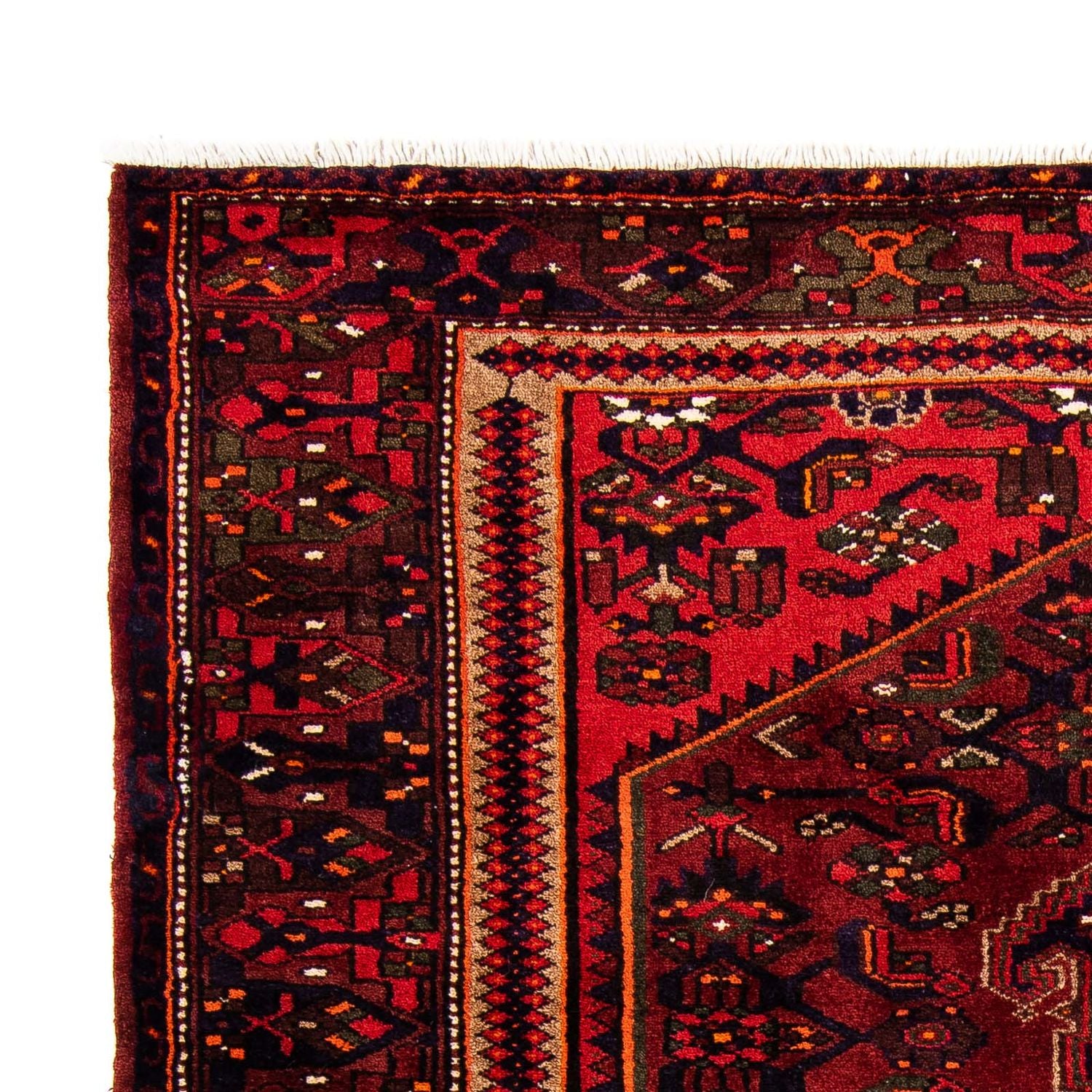 Tappeto Persero - Nomade - 226 x 146 cm - rosso scuro