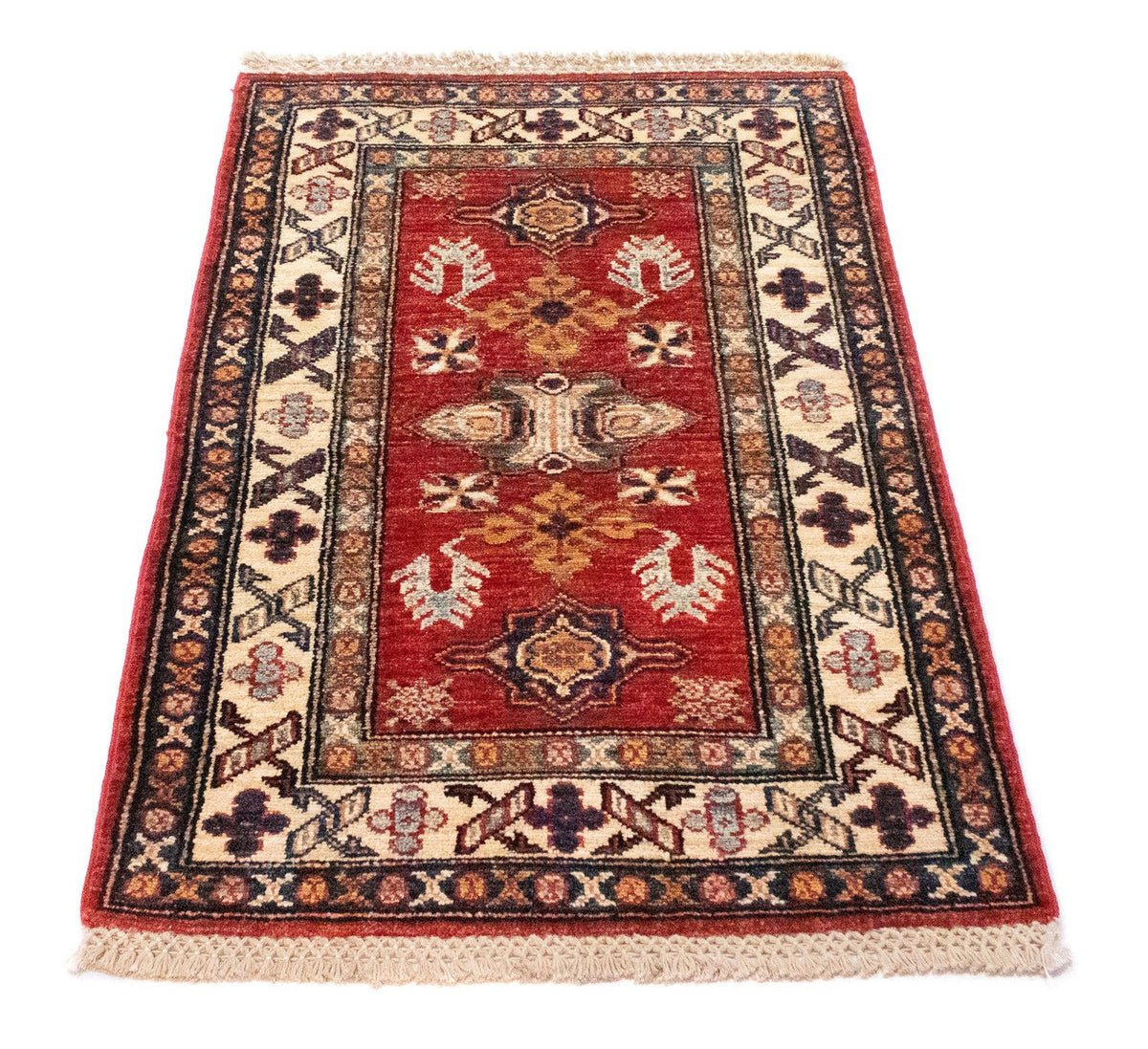 Tappeto Ziegler - Kazak - 88 x 61 cm - rosso