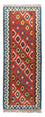 Tappeto corsia Tappeto Kelim - Orientale - 206 x 60 cm - rosso scuro